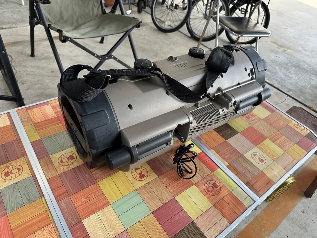 JVC ドラムカン　ラジカセ