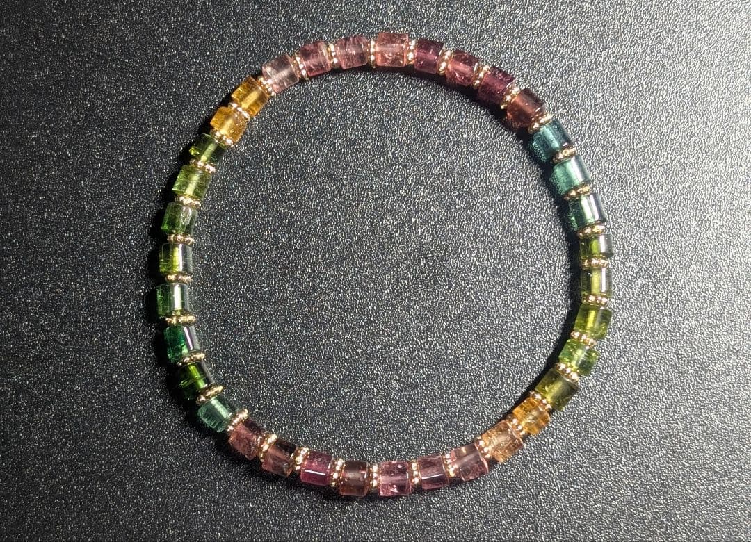 高品質透明感艶美可愛いマルチカラートルマリンデザブレ