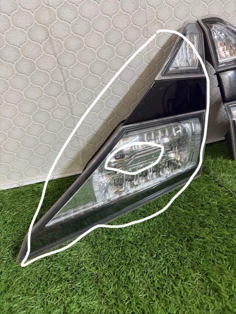 ヴェルファイア 20系　純正　左右LEDテールランプ クリア/ブラック