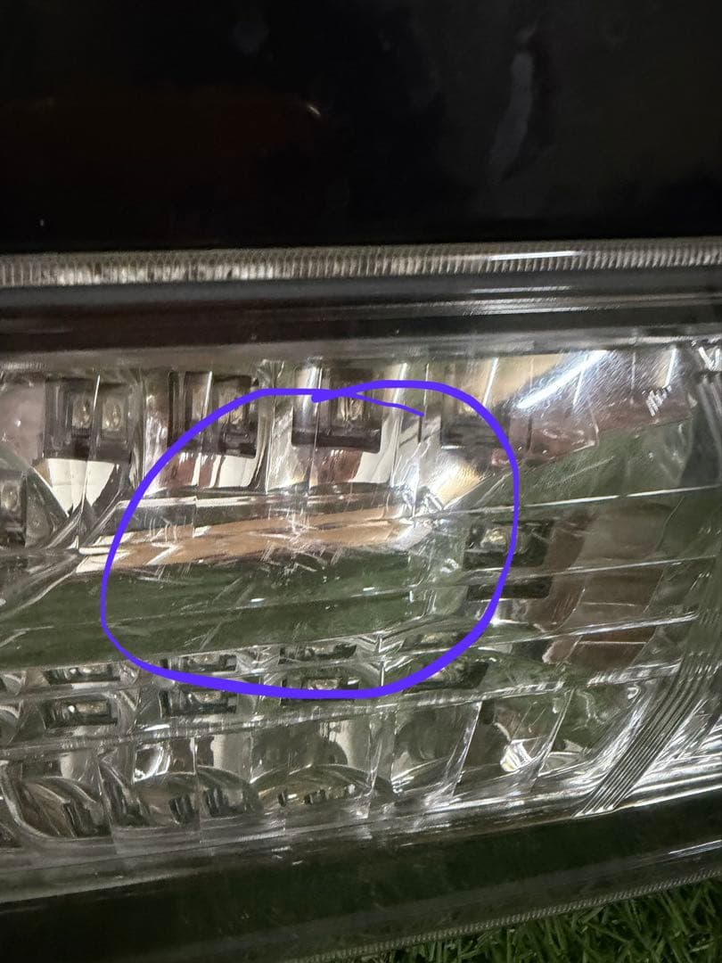 ヴェルファイア 20系　純正　左右LEDテールランプ クリア/ブラック