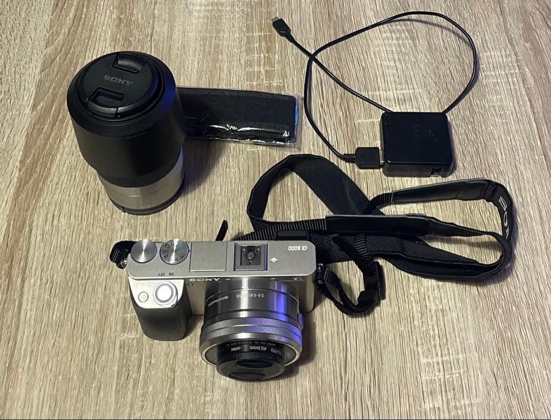 SONY α6000 ミラーレス一眼 本体とレンズセット　※値下げしました