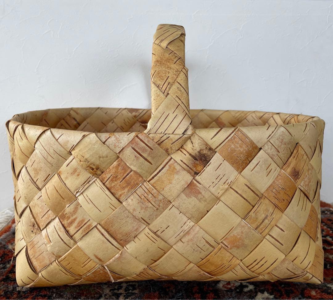 白樺かご　特大サイズ