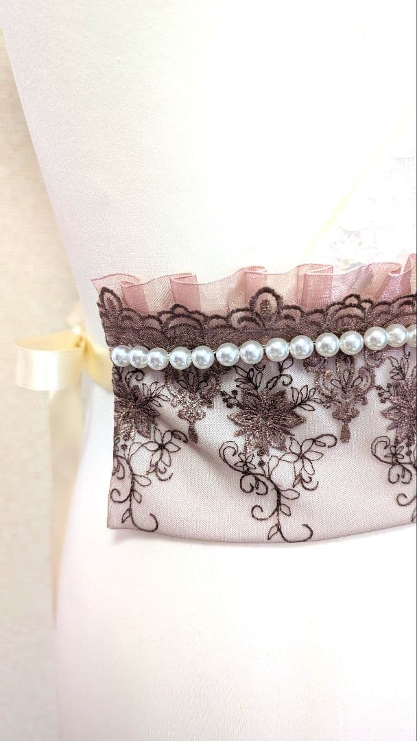 こっここ #1417b #3417b #1634p 重ね衿＆帯揚げセット