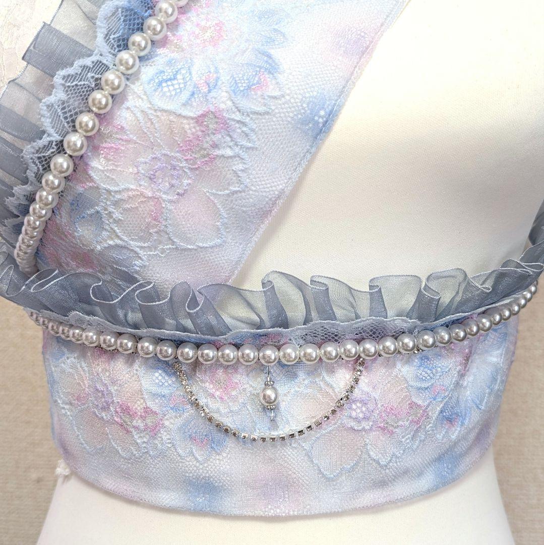 こっここ #1417b #3417b #1634p 重ね衿＆帯揚げセット