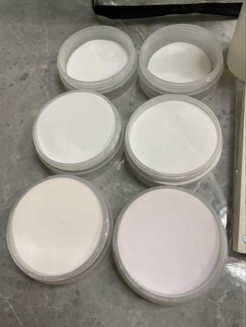 ネイルデダンス アクリルパウダーセット✧*クリアケース、ネイルフォーム94枚付き