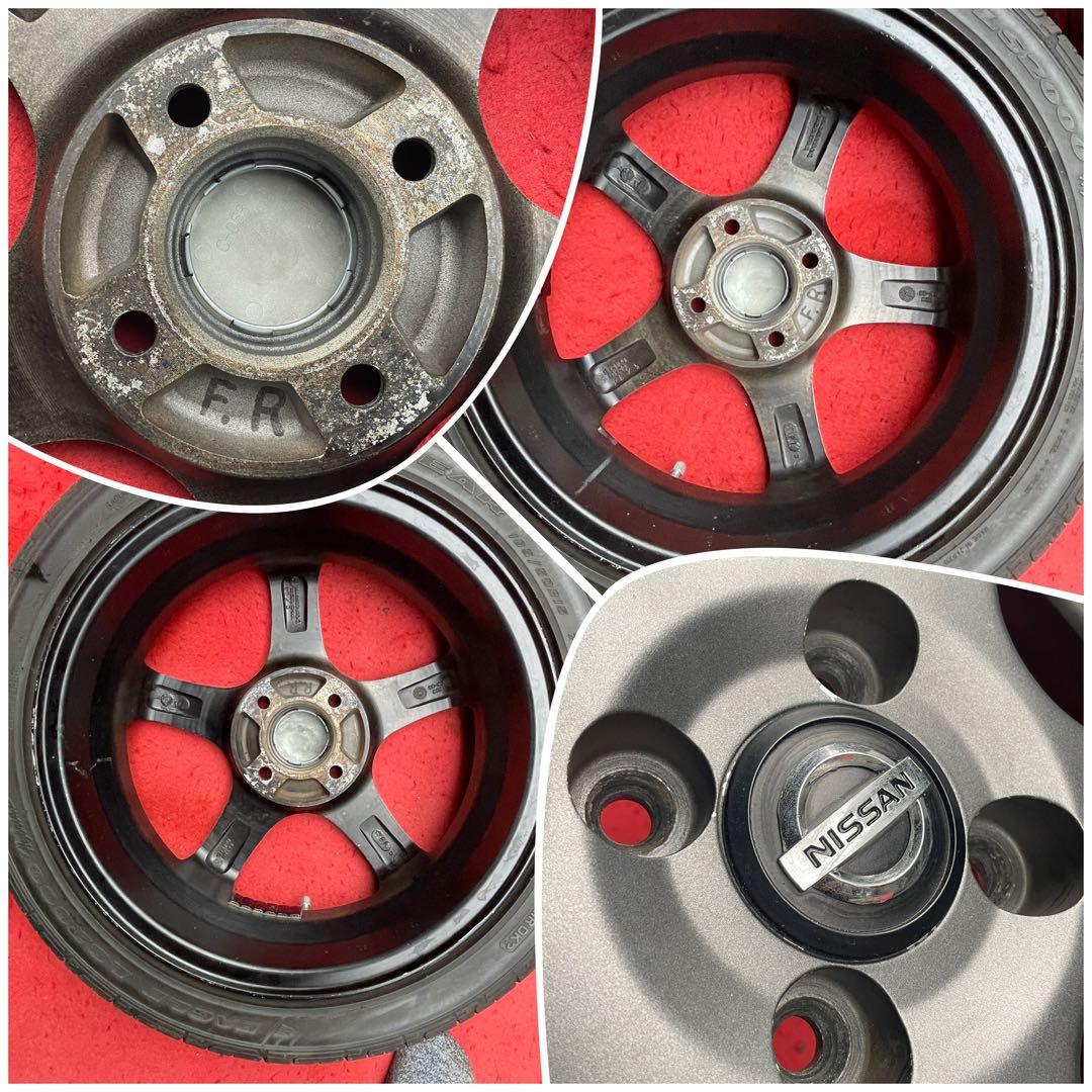 送料無料165/50R15グッドイヤーEAGLE LS2000アルミホイール4穴