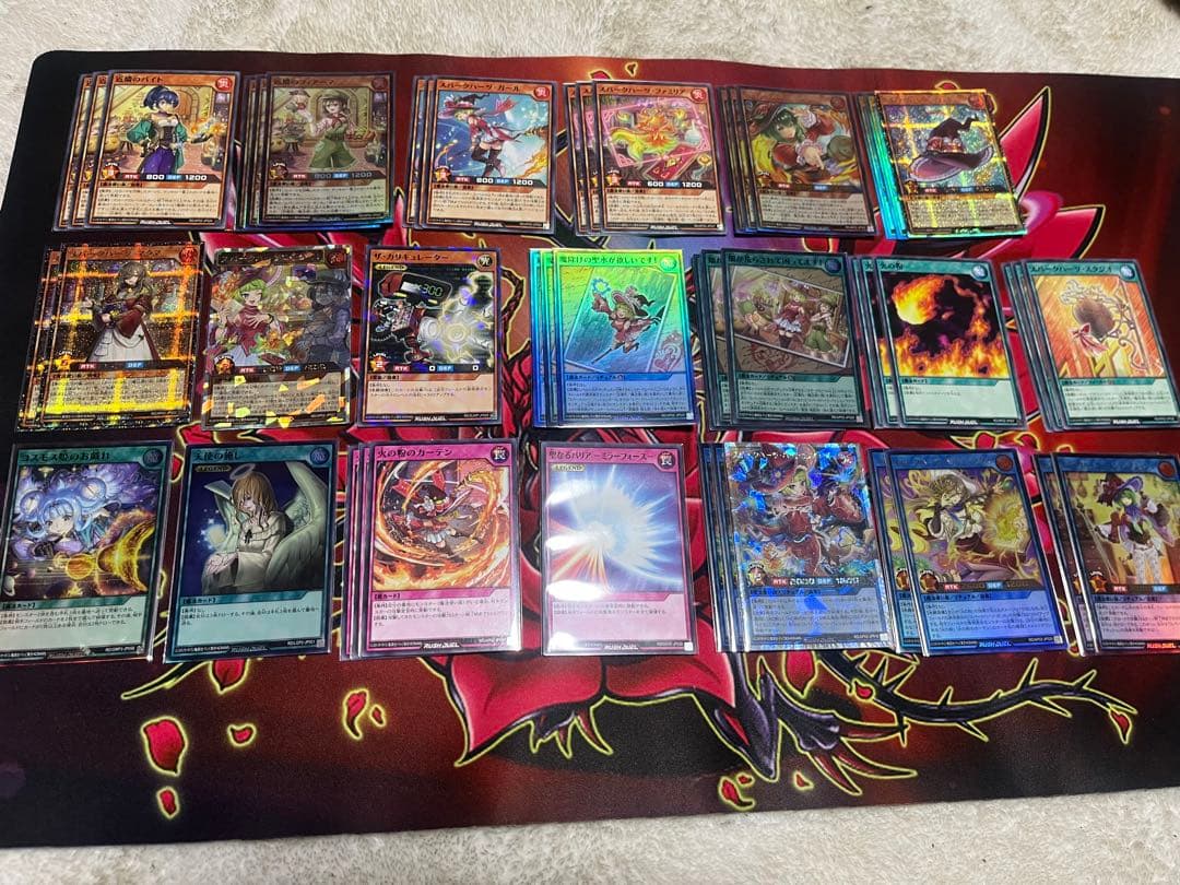 遊戯王ラッシュデュエル　スパークハーツ　構築デッキ