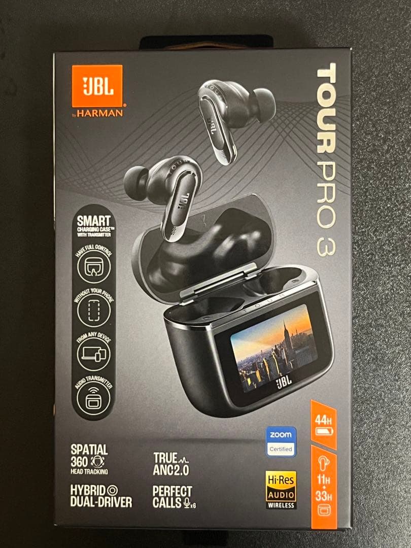 【新品未開封】JBL TOUR PRO 3 ワイヤレスイヤホン　ブラック