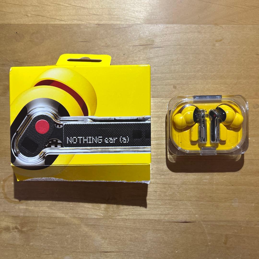 Nothing Ear(a) イエロー ナッシングイヤー ワイヤレスイヤホン