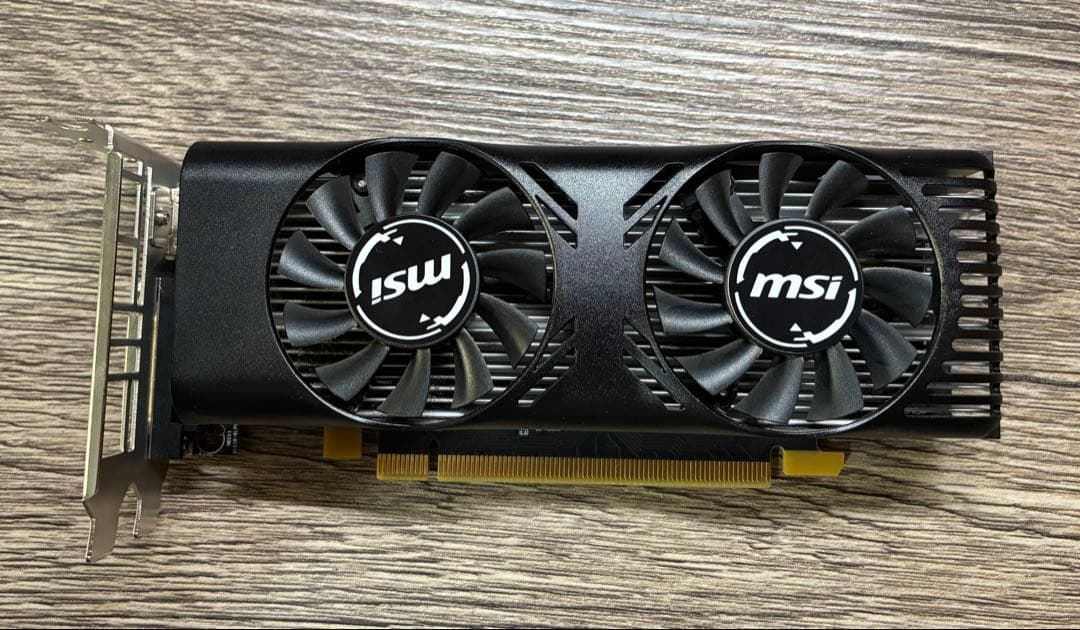 MSI GeForce GTX 1650 4G LP グラフィックボード