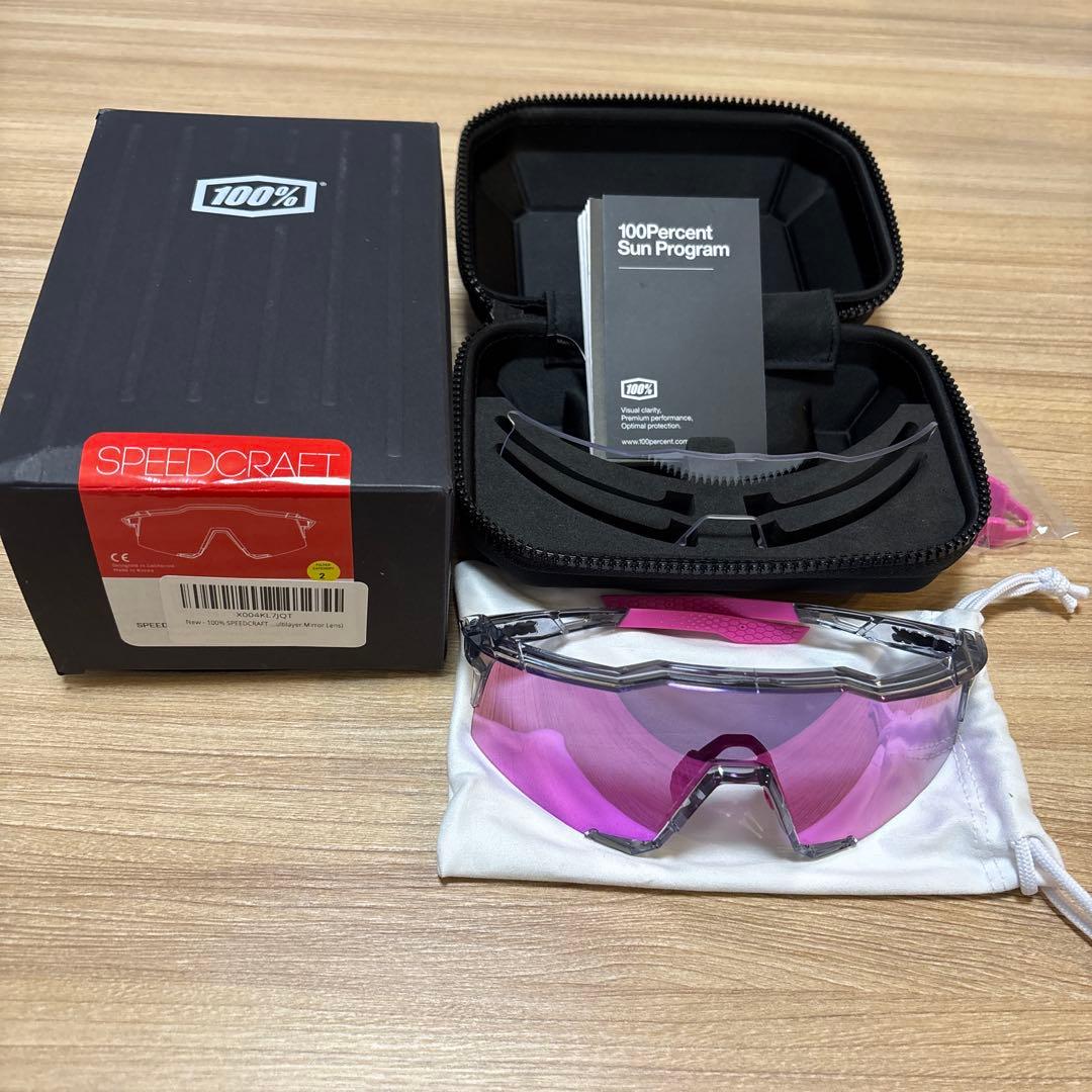 100% Speedcraft Tokyo ワンハンドレッド サングラス