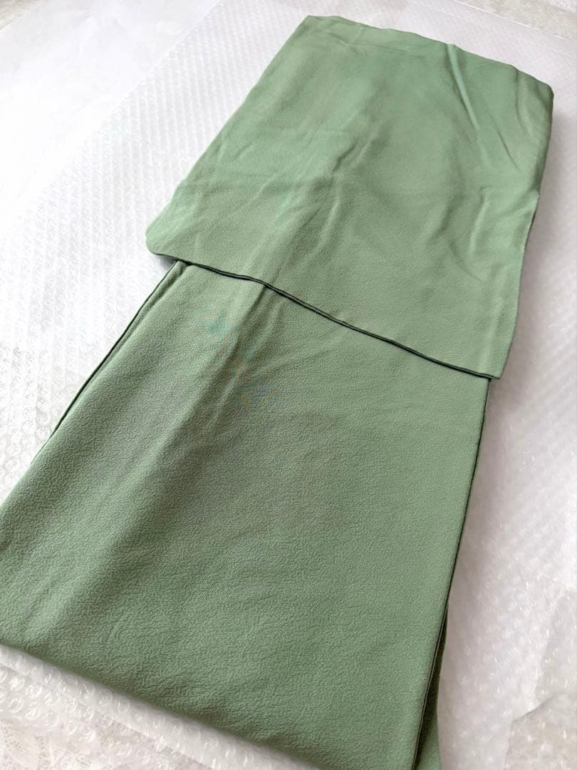 a14【特価】美品 正絹 色無地 裄 67