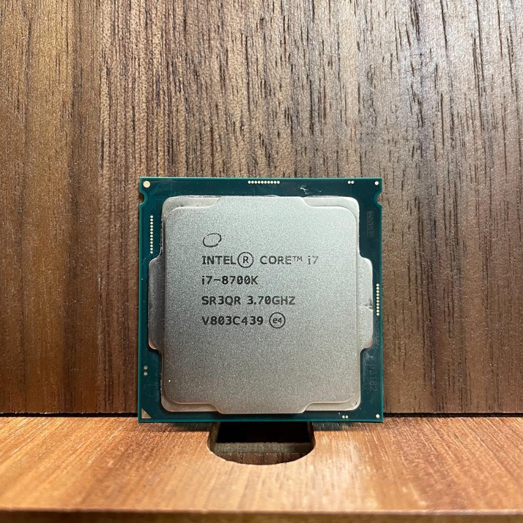 Intel Core i7 8700K 正常動作品 Win11正式対応品
