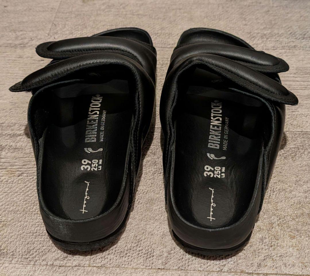 toogood Birkenstock ブラックサンダル 39サイズ