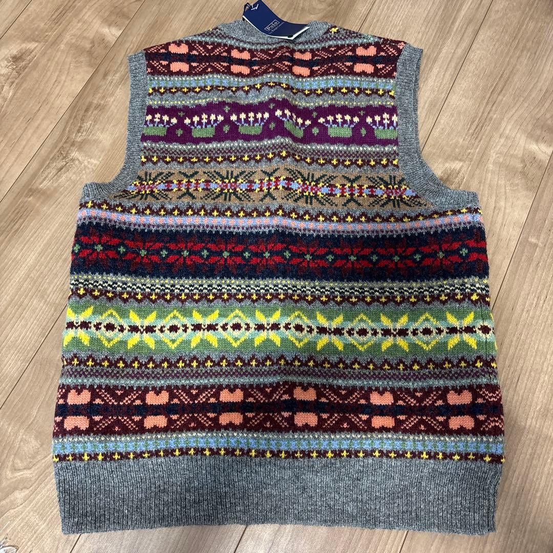 Polo Ralph LaurenフェアアイルベストRRL RLXラルフローレン