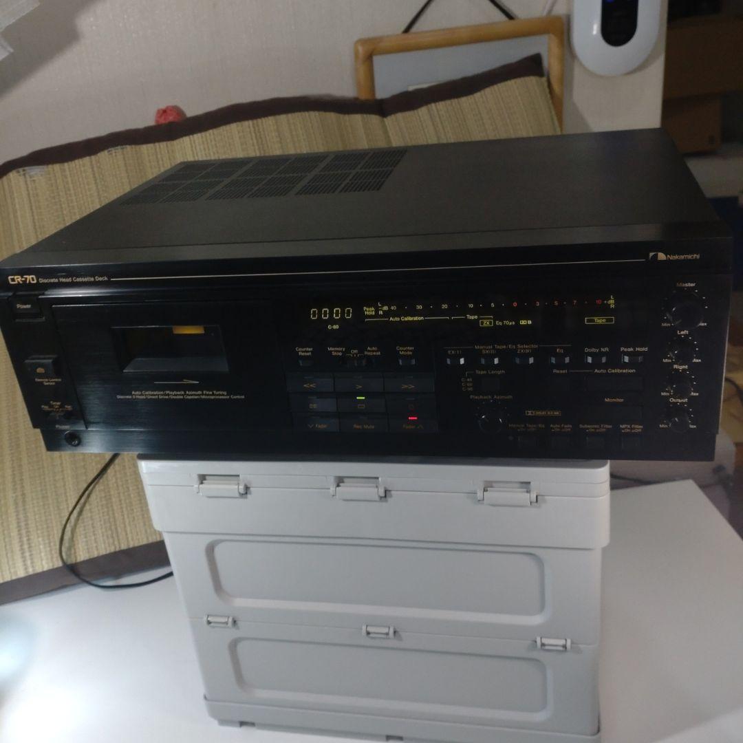 ナカミチ カセットデッキ CR-70 　 ジャンク品