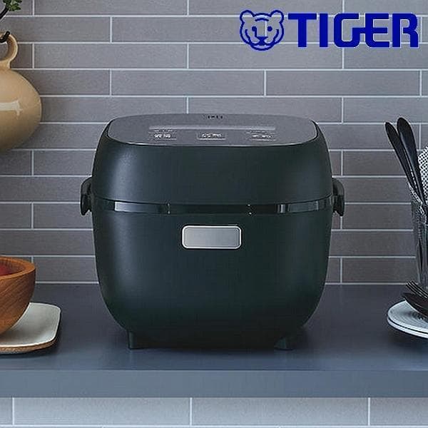 *タイガー★ 炊飯器 3合 おしゃれ 早炊き 玄米 低温調理 TIGER