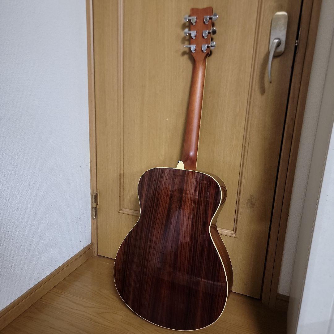 YAMAHA　アコースティックギター FS830　DSR　収納ケース付き　美品