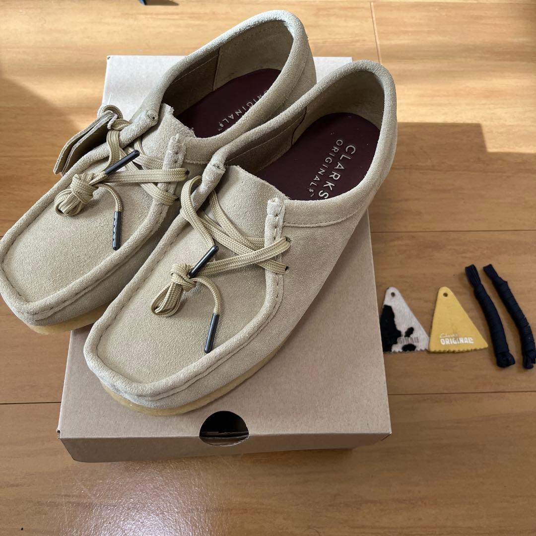 【キノコくん様】clarks wallabee ワラビー メープル スエード