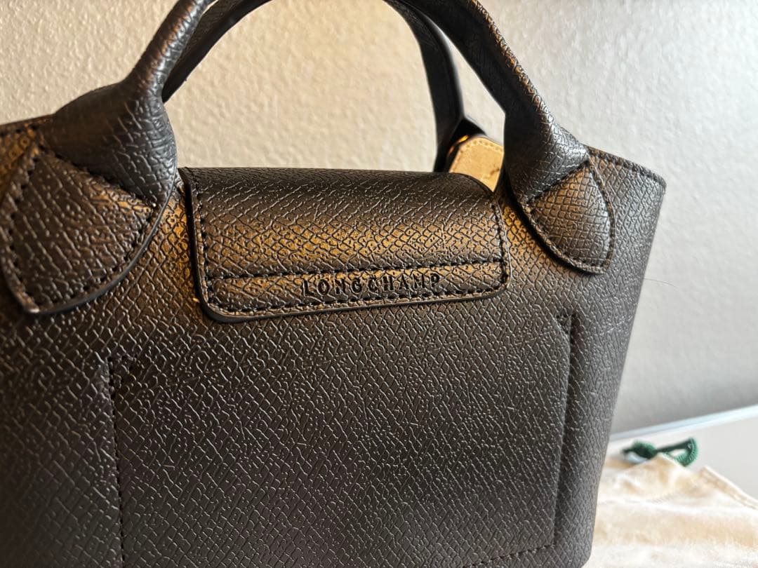 新品ロンシャンLONGCHAMP ÉPUREエピュレ テクスチャードレザーバッグ