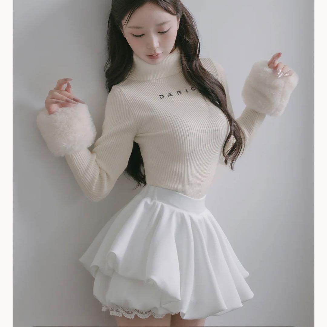 Darich ダーリッチ ボリュームバルーンミニスカート【Size: FREE】