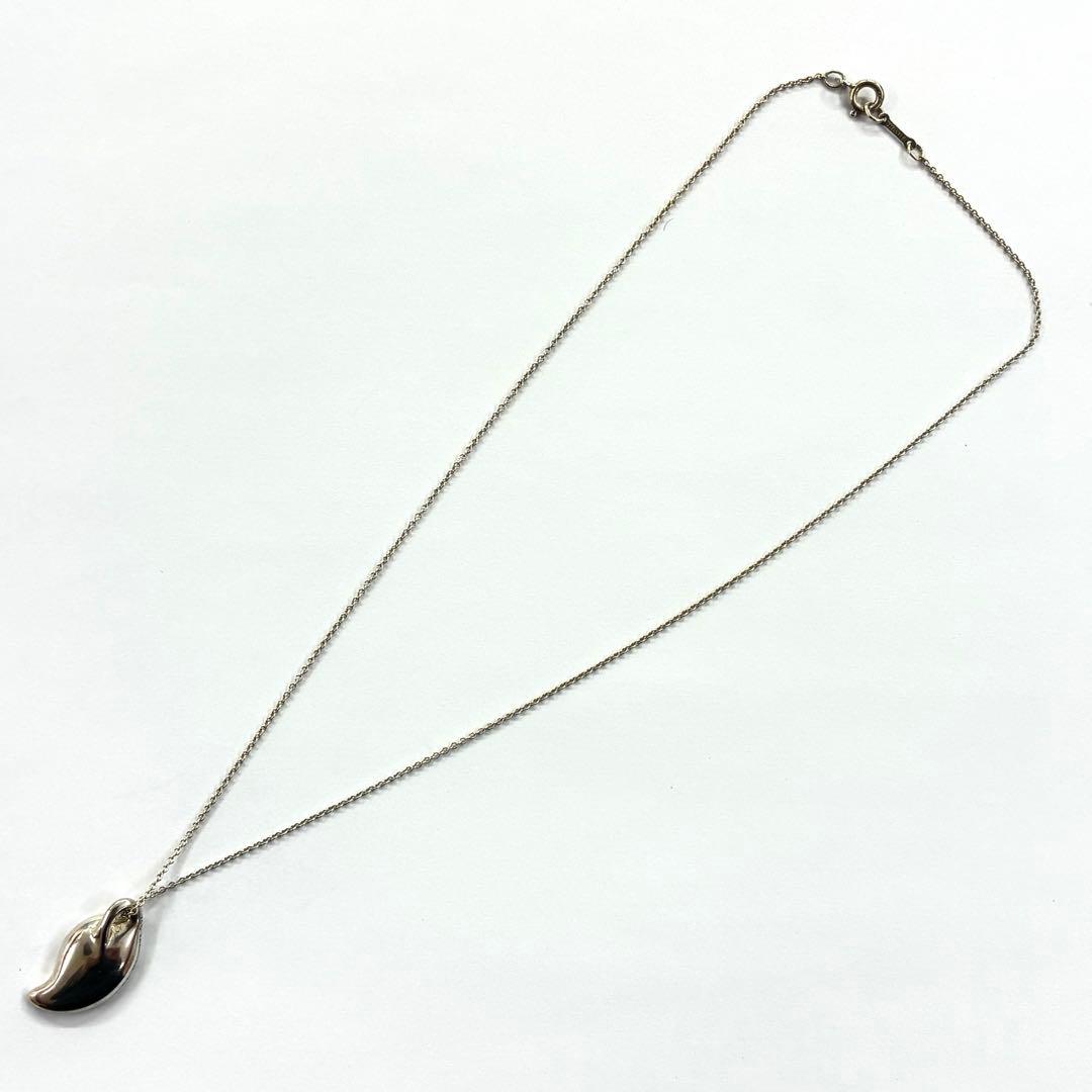 ∞ ティファニー　エルサペレッティ　925 リーフ ネックレス