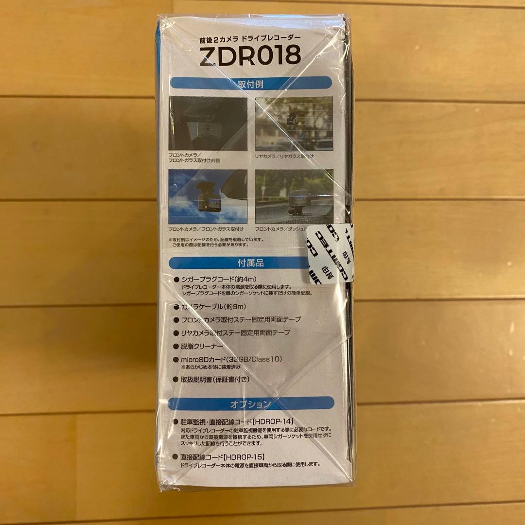 ★新品未使用品★コムテック ドライブレコーダー ZDR018