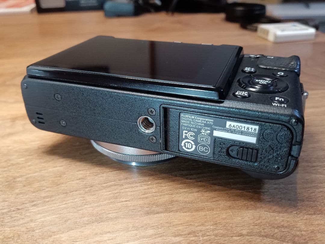 【純正レザーケースSET付き】FUJIFILM X70【取説+元箱+保証付】