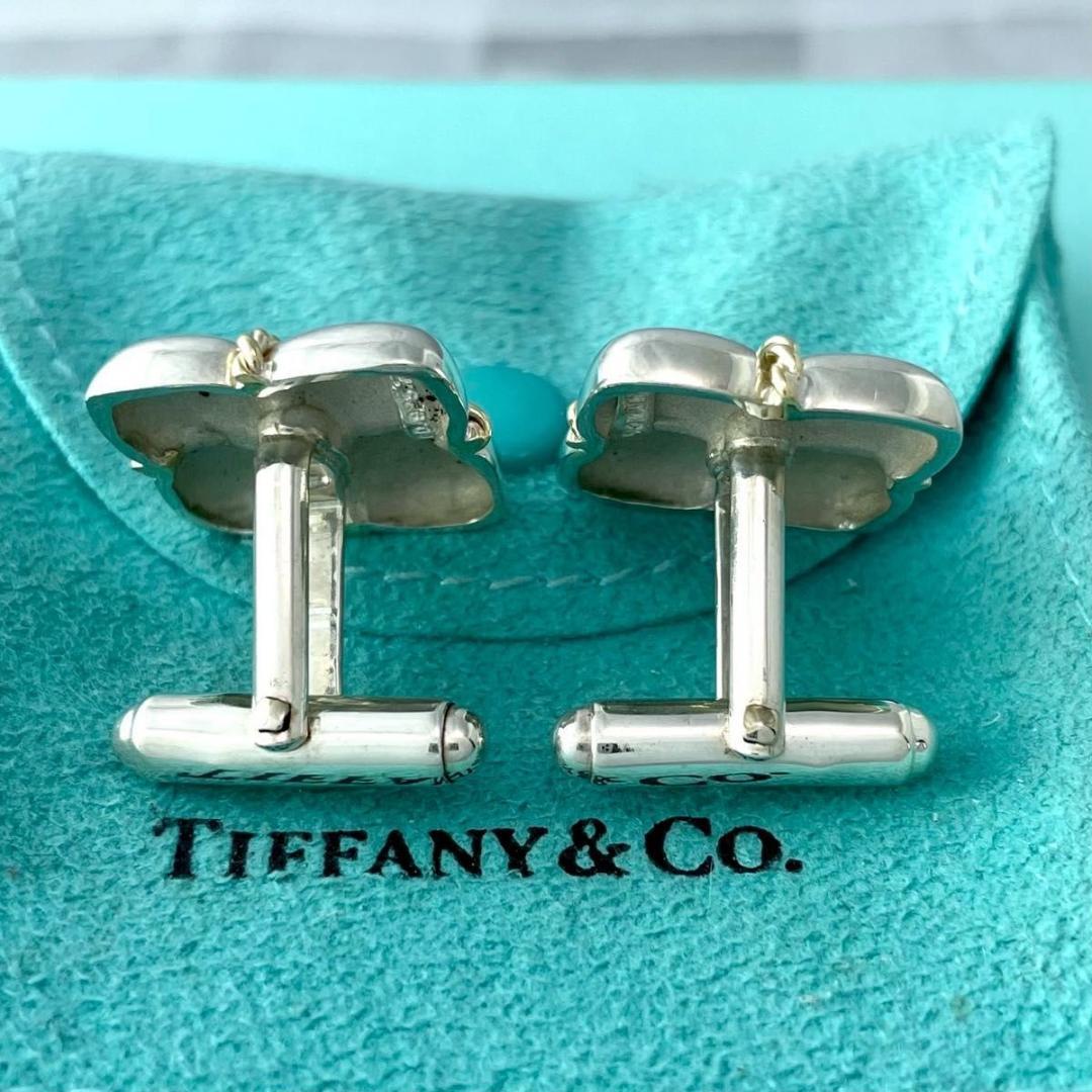 ティファニー ツイスト チェーン スクエア カフス 925 750 T90fe