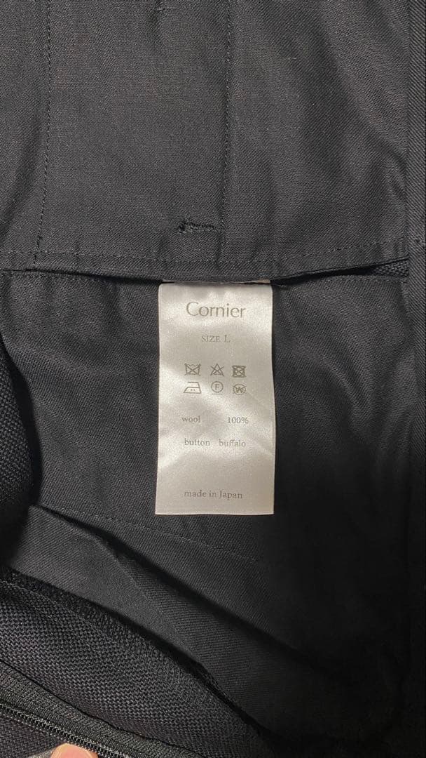 cornier 25AWスラックス　サイズLウエスト85cm