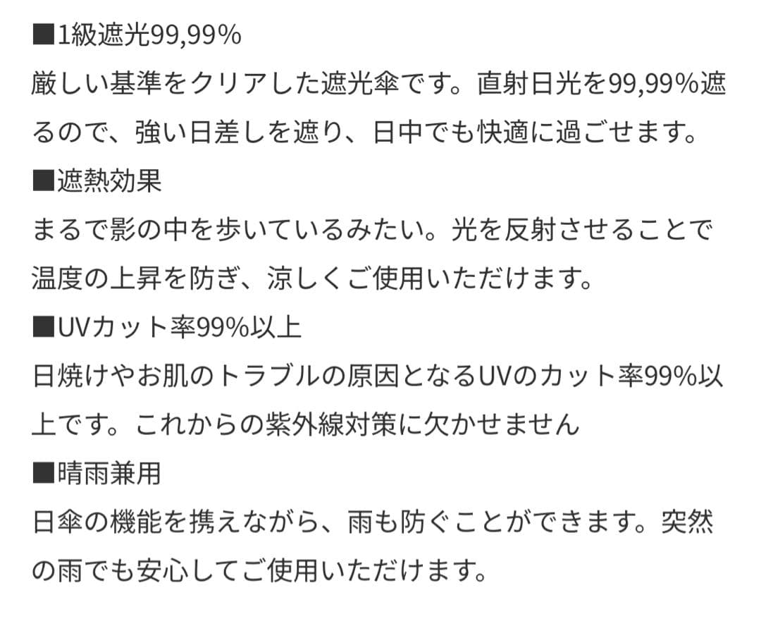 ポロラルフローレン　日傘　紺色　ヴィリーナ