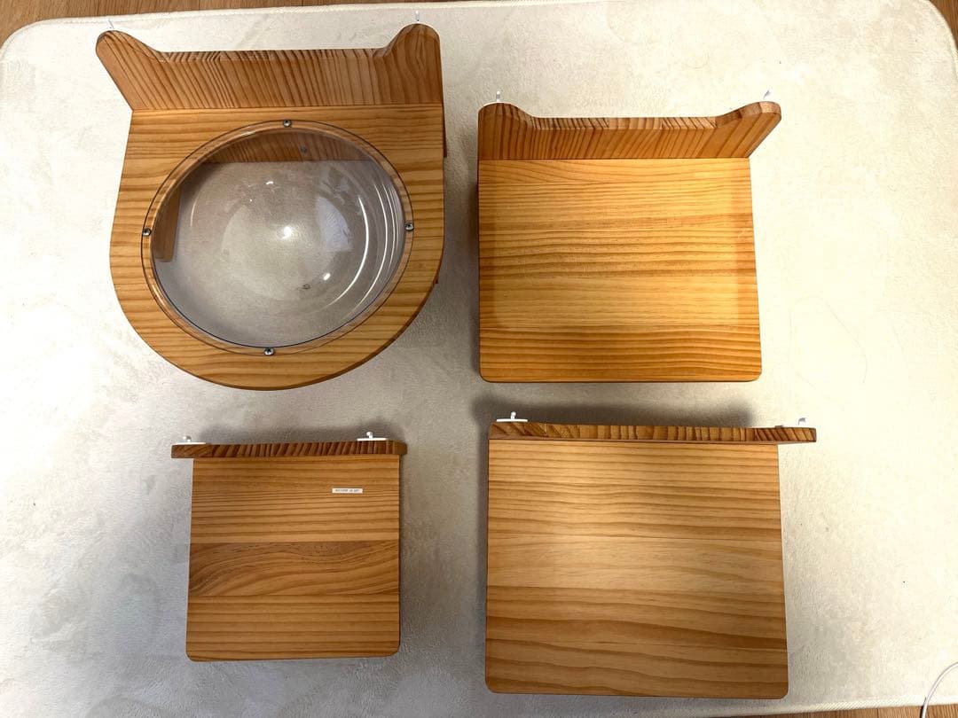 ニトリ　壁面キャットウォーク用　パーツ4点セット