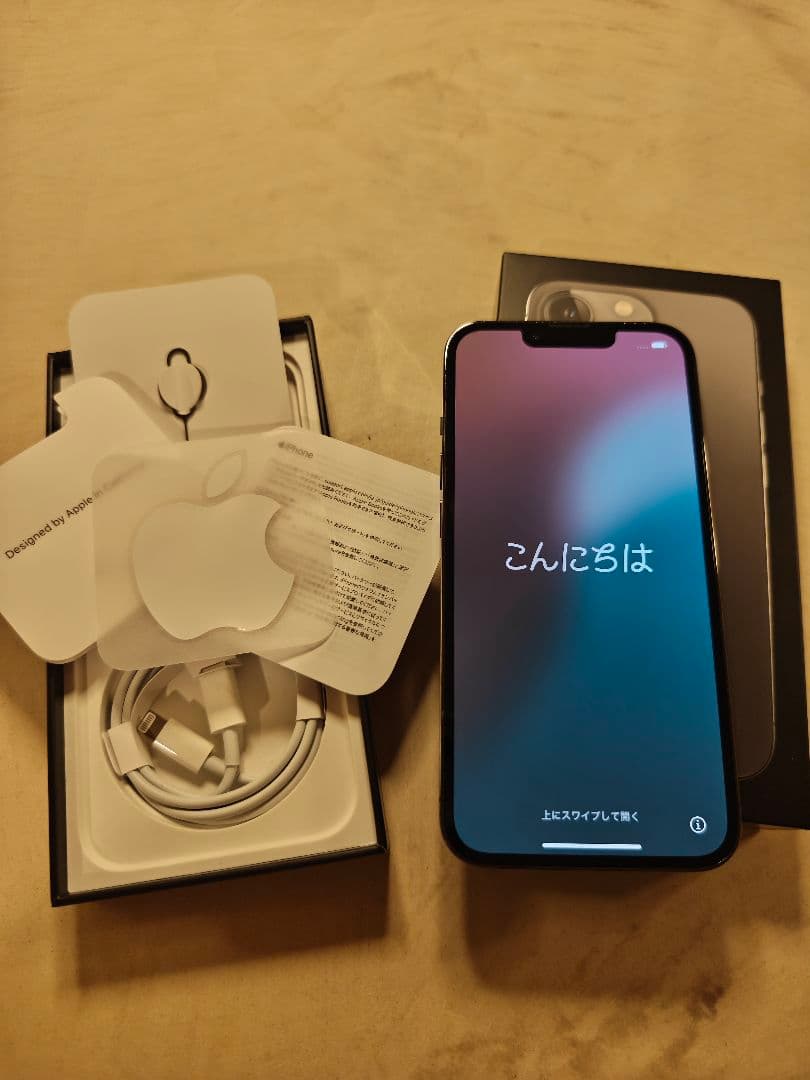 ●美品●iPhone 13 pro Simフリー バッテリー73%