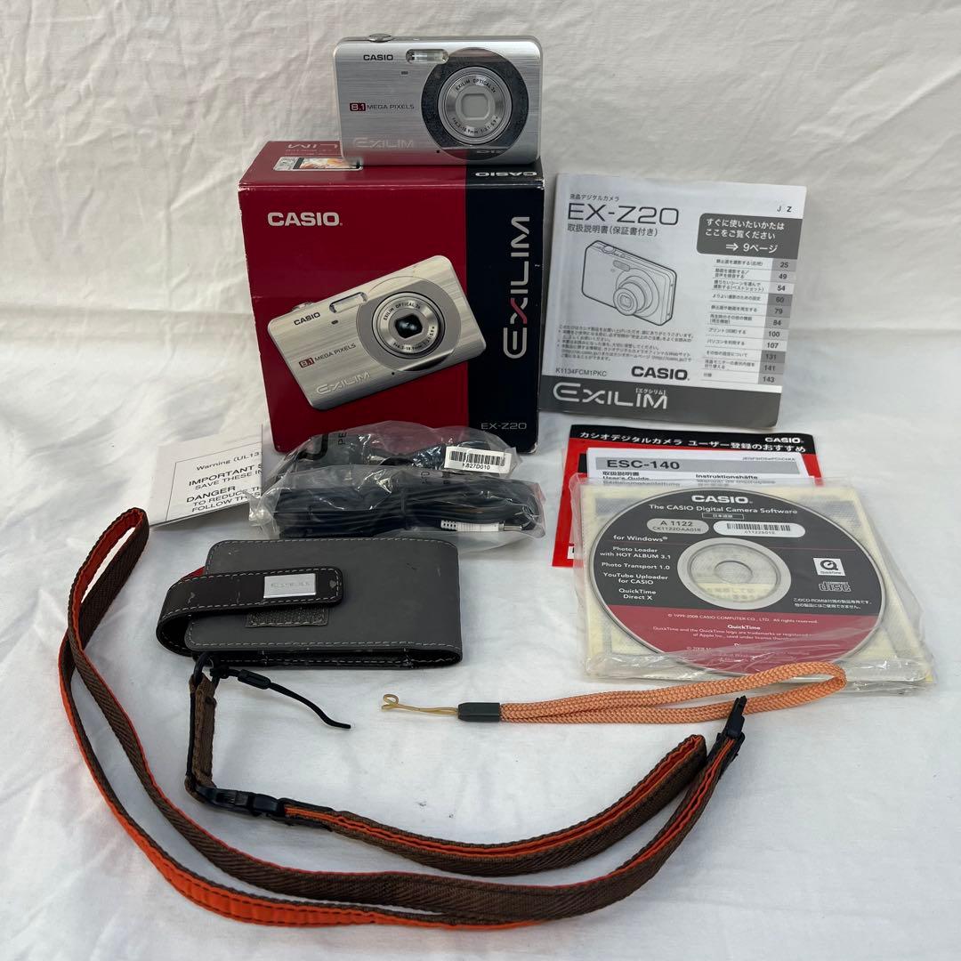 【0119A19】カシオ EXILIM EX-Z20 デジタルカメラ　通電確認済