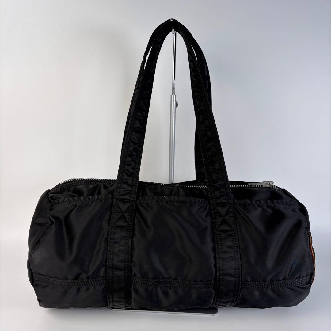 【廃盤品】ポーターTANKERタンカーミニボストンDUFFLE BAG(L)黒
