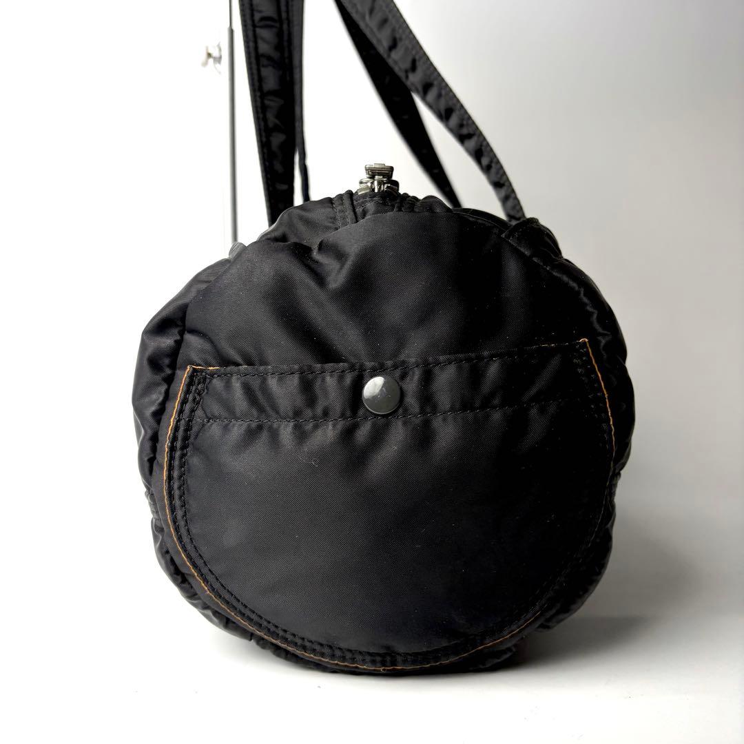 【廃盤品】ポーターTANKERタンカーミニボストンDUFFLE BAG(L)黒