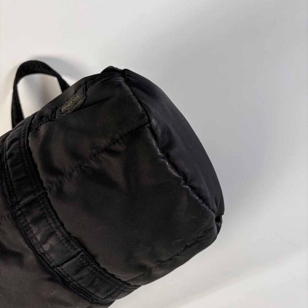 【廃盤品】ポーターTANKERタンカーミニボストンDUFFLE BAG(L)黒
