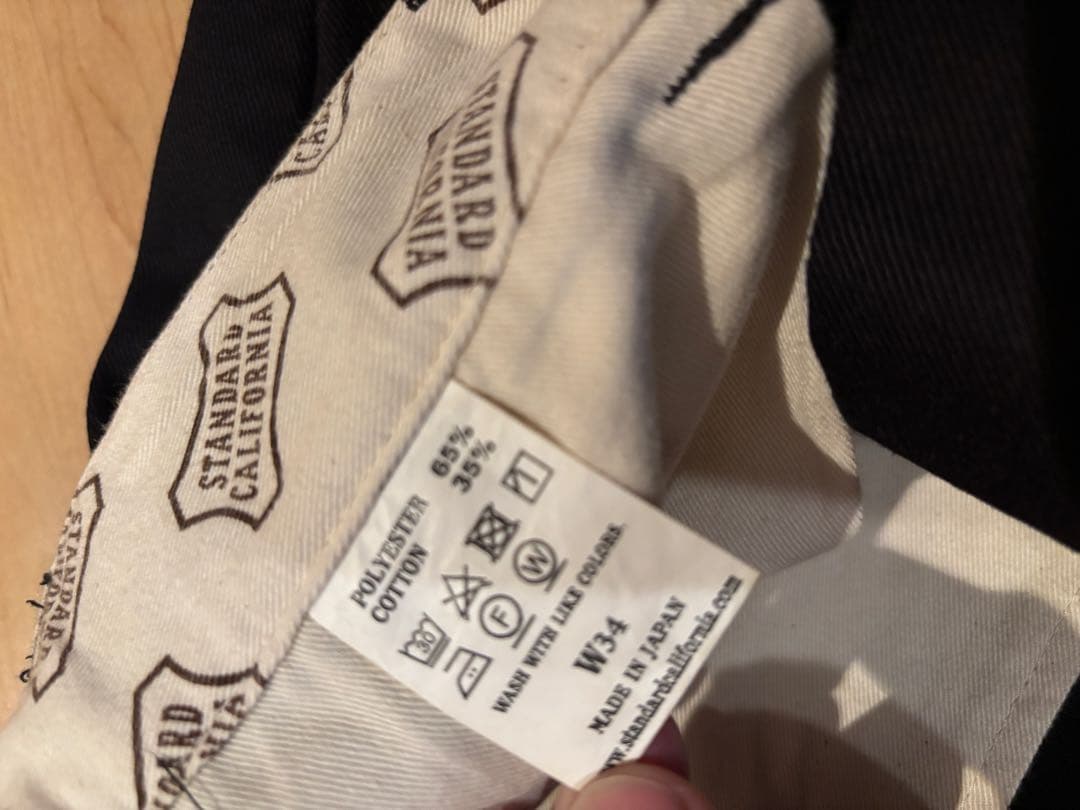 スタンダードカリフォルニア　W34 パンツ