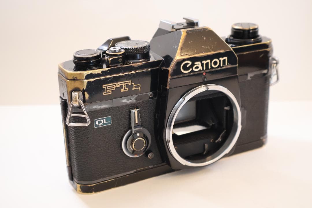 整備済 キャノン Canon FTb-N QL ブラックボディ エイジング仕様
