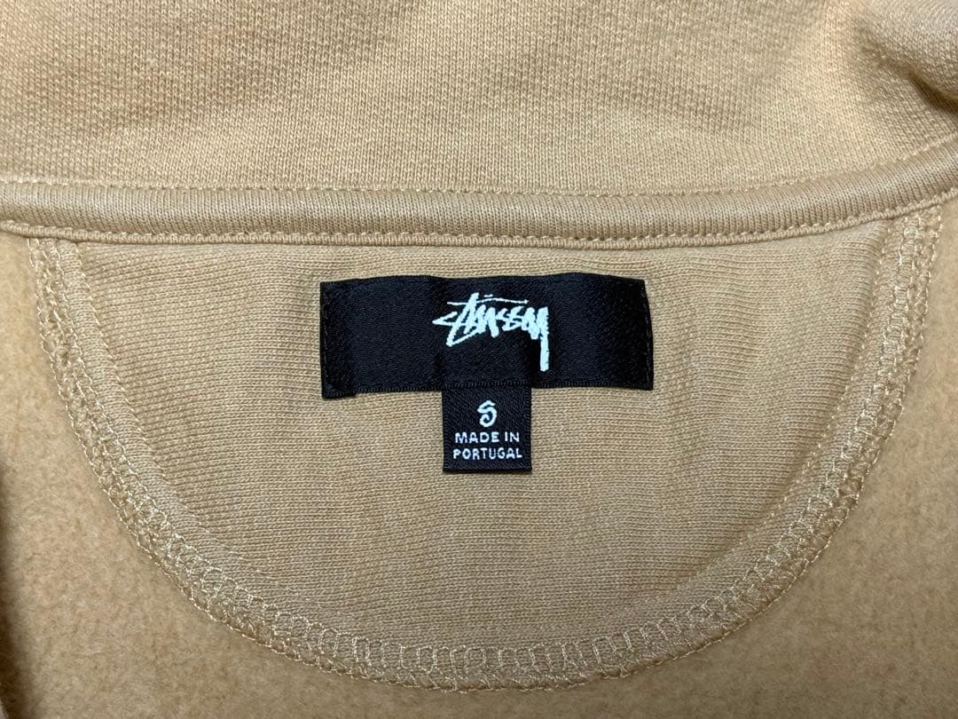 STUSSY ハーフジップ
