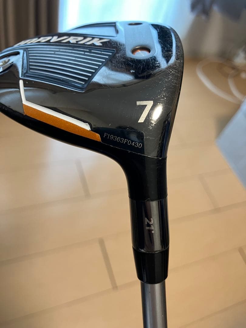 MAVRIK 7番フェアウェイウッド 21度