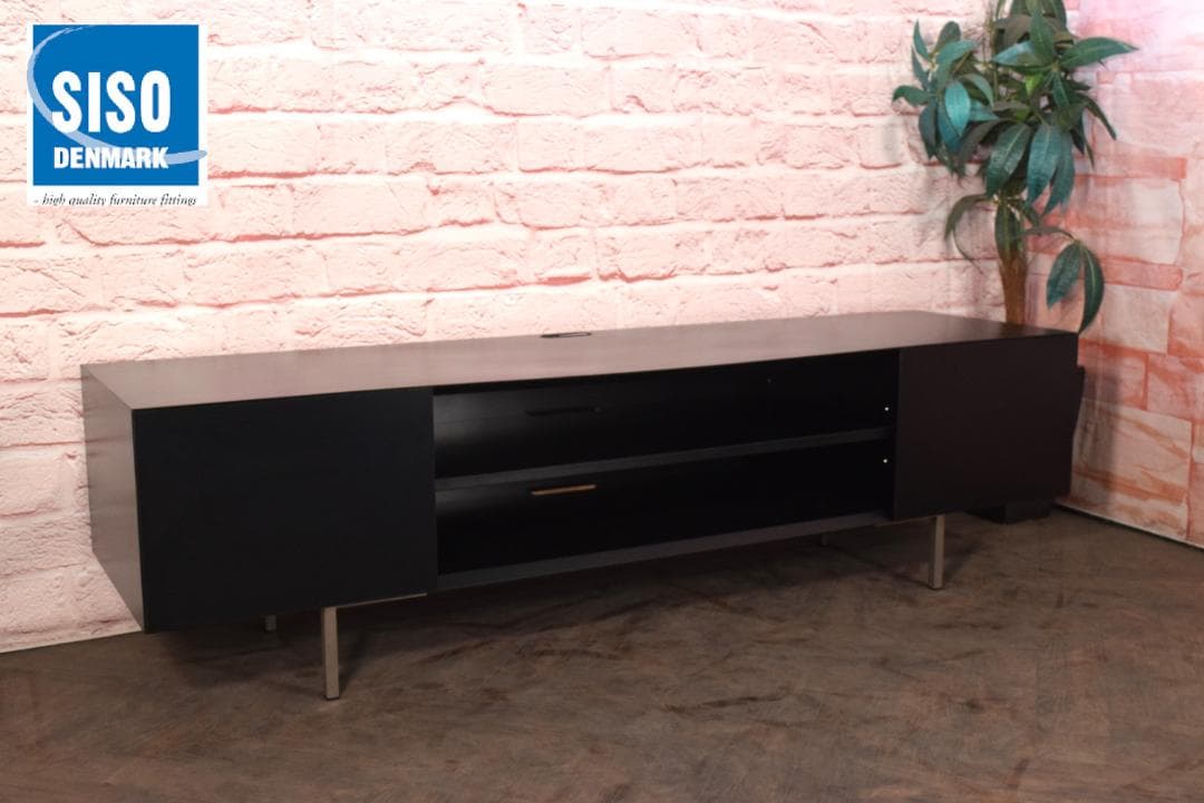 展示品 SISO/シソ デンマーク製 高級 TV/テレビボード 幅180㎝