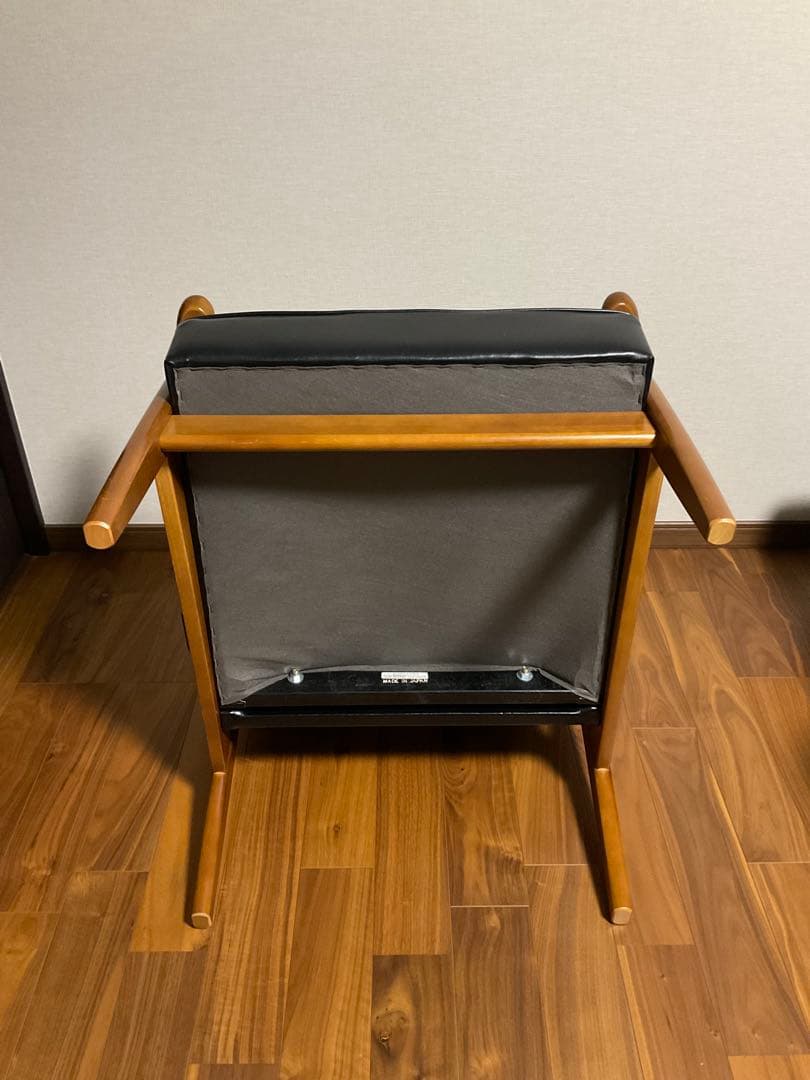 カリモク60 Kチェア1シーター オットマン スタンダードブラック