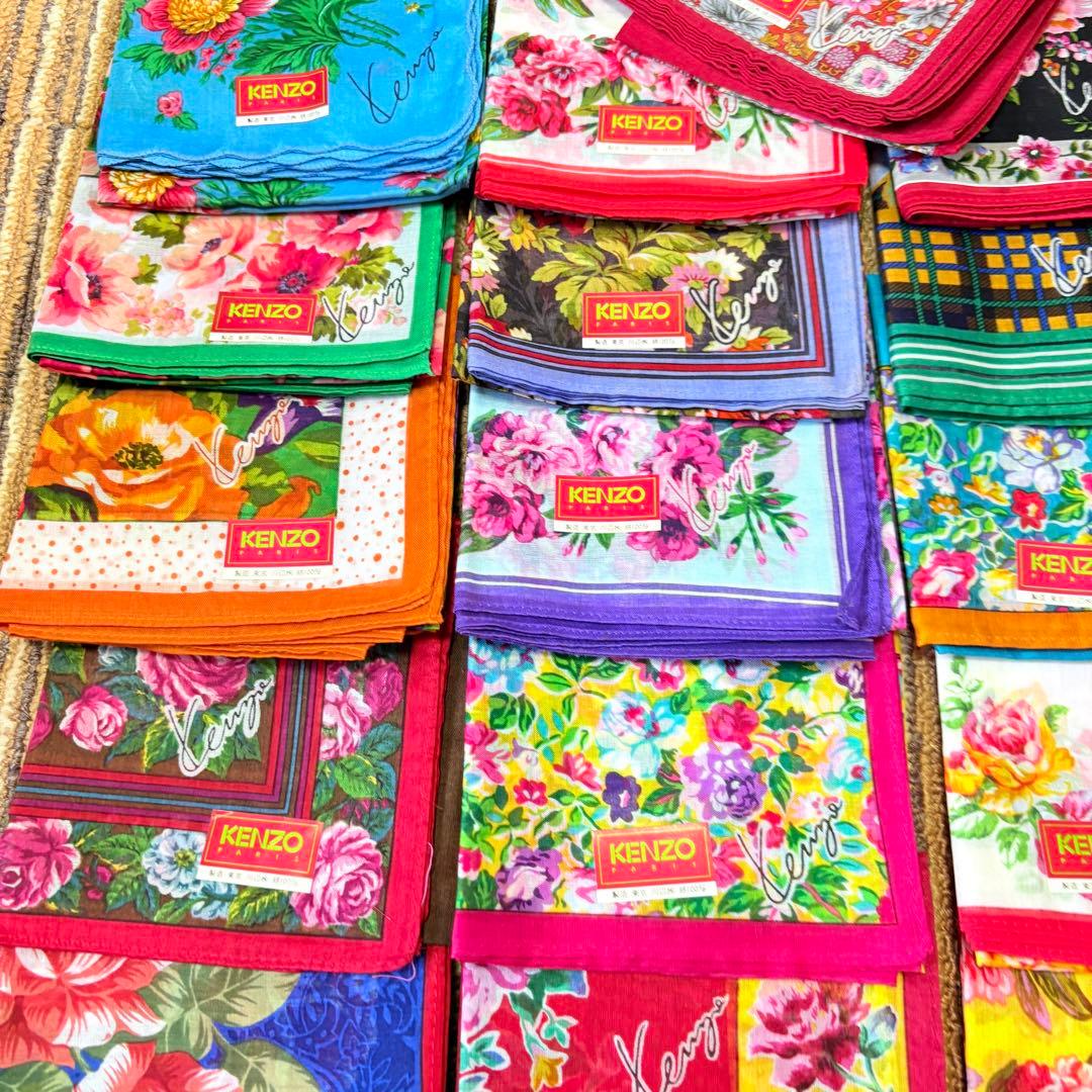 新品　kenzo ケンゾー　ハンカチ大量まとめ