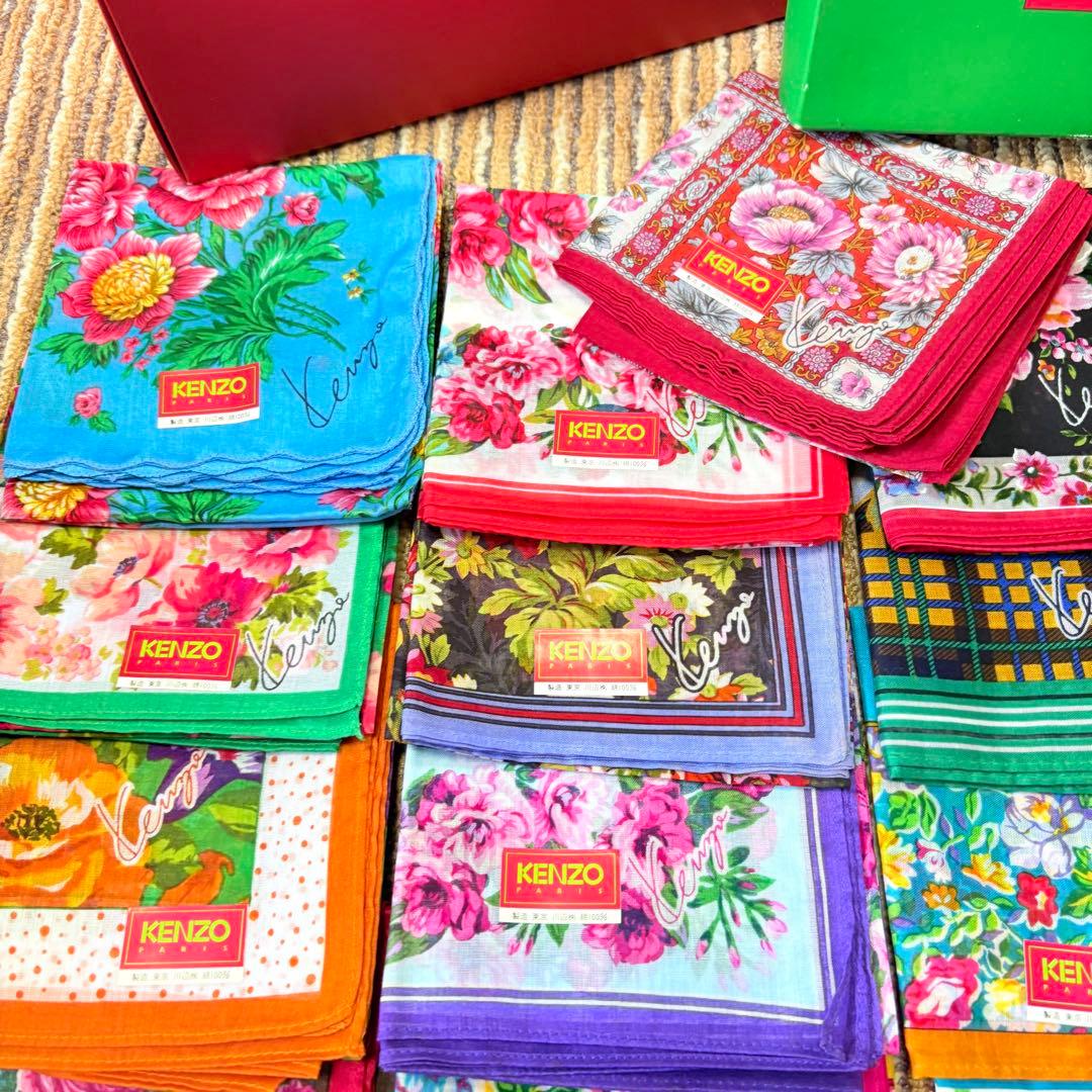 新品　kenzo ケンゾー　ハンカチ大量まとめ