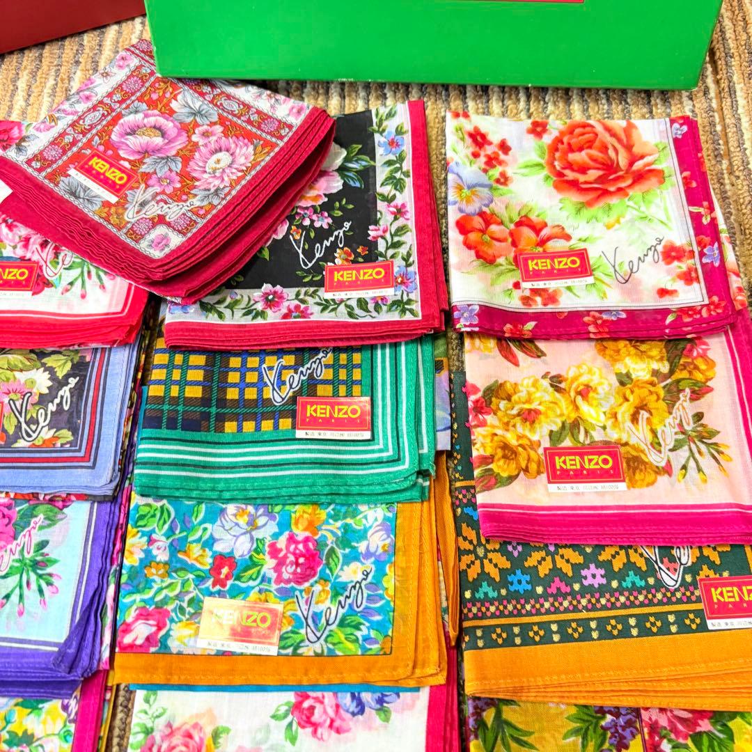 新品　kenzo ケンゾー　ハンカチ大量まとめ