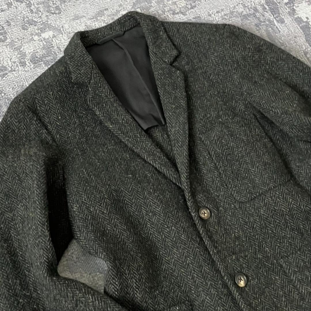 【極美品】マーガレットハウエル ハリスツイード テーラードジャケット ウール S