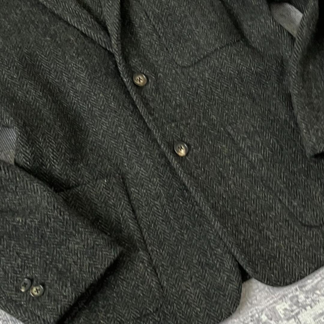 【極美品】マーガレットハウエル ハリスツイード テーラードジャケット ウール S