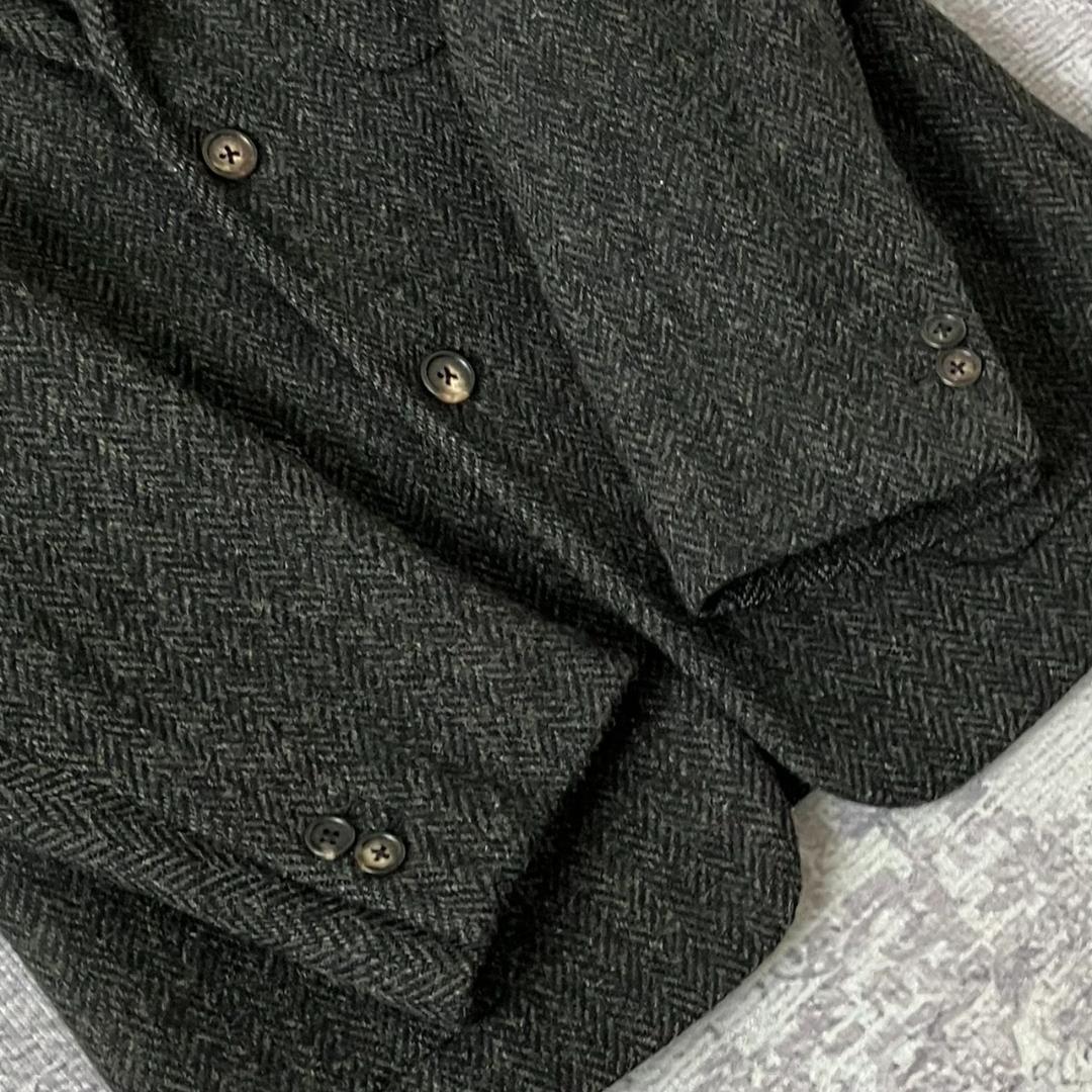 【極美品】マーガレットハウエル ハリスツイード テーラードジャケット ウール S