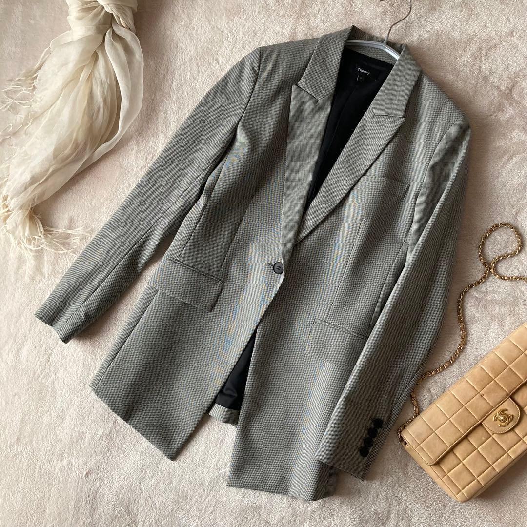 セオリー＊ETIENNETTЕ. Вストレッチウールテーラードジャケット5.5万